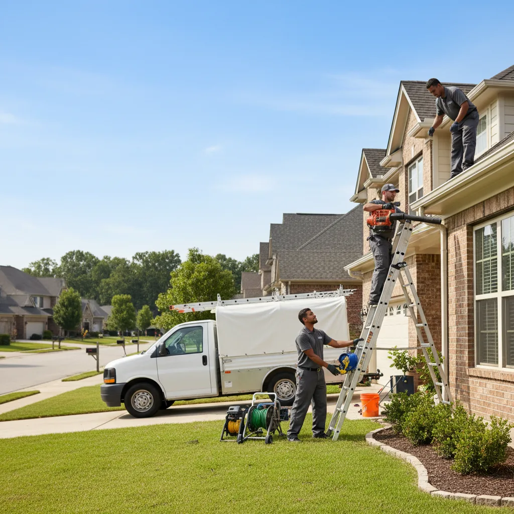 Home Gutter Service in Cushing, OK near me